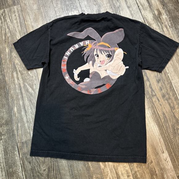 Vintage Anime T-Shirt The Melancholy Of Haruhi Suzumiya Sz M RARE 2006 USA Made